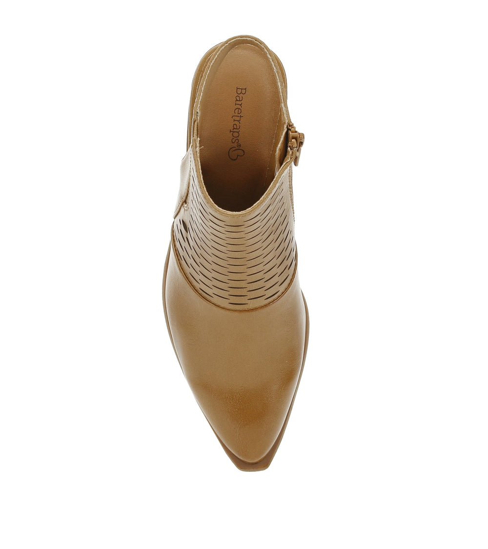 Baretraps Yangley Block Heel Bootie Light Almond