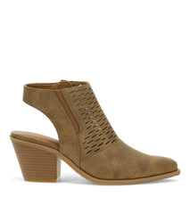 Baretraps Yangley Block Heel Bootie Gold