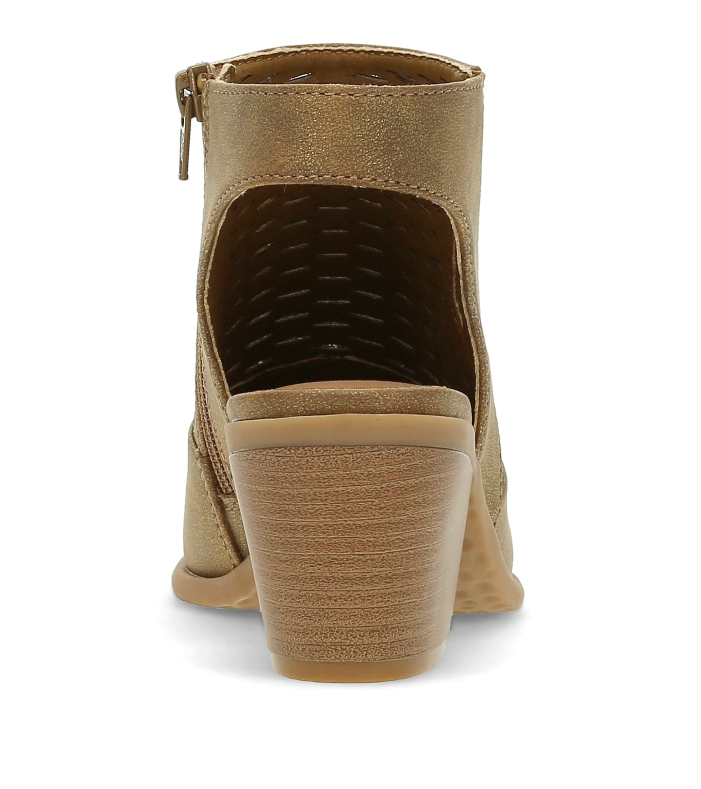 Baretraps Yangley Block Heel Bootie Gold
