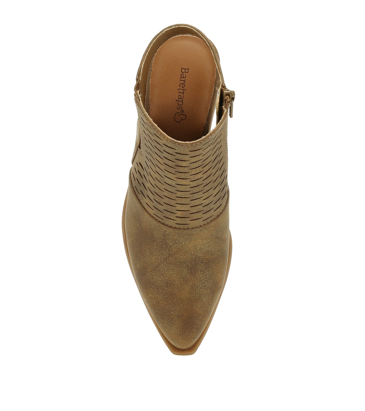 Baretraps Yangley Block Heel Bootie Gold