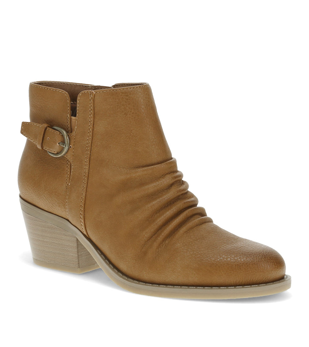 Baretraps Linnea Block Heel Bootie Light Rust