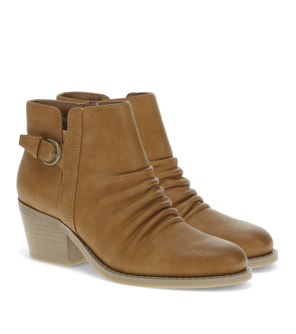 Baretraps Linnea Block Heel Bootie Light Rust