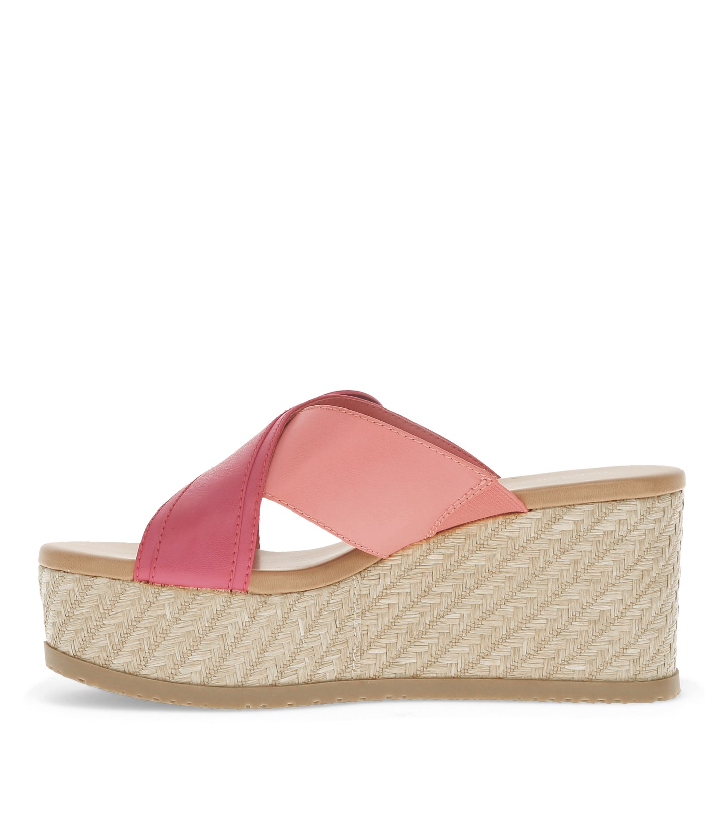 Baretraps Sydney Wedge Sandal Pink Punch