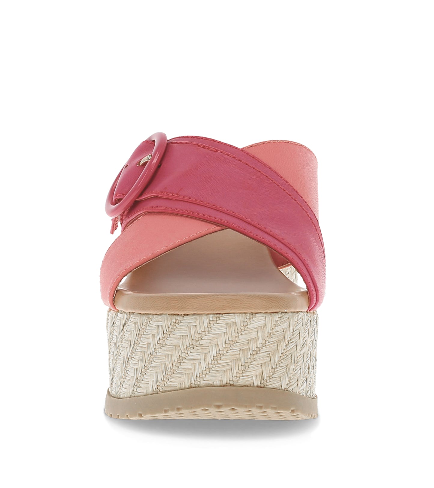 Baretraps Sydney Wedge Sandal Pink Punch