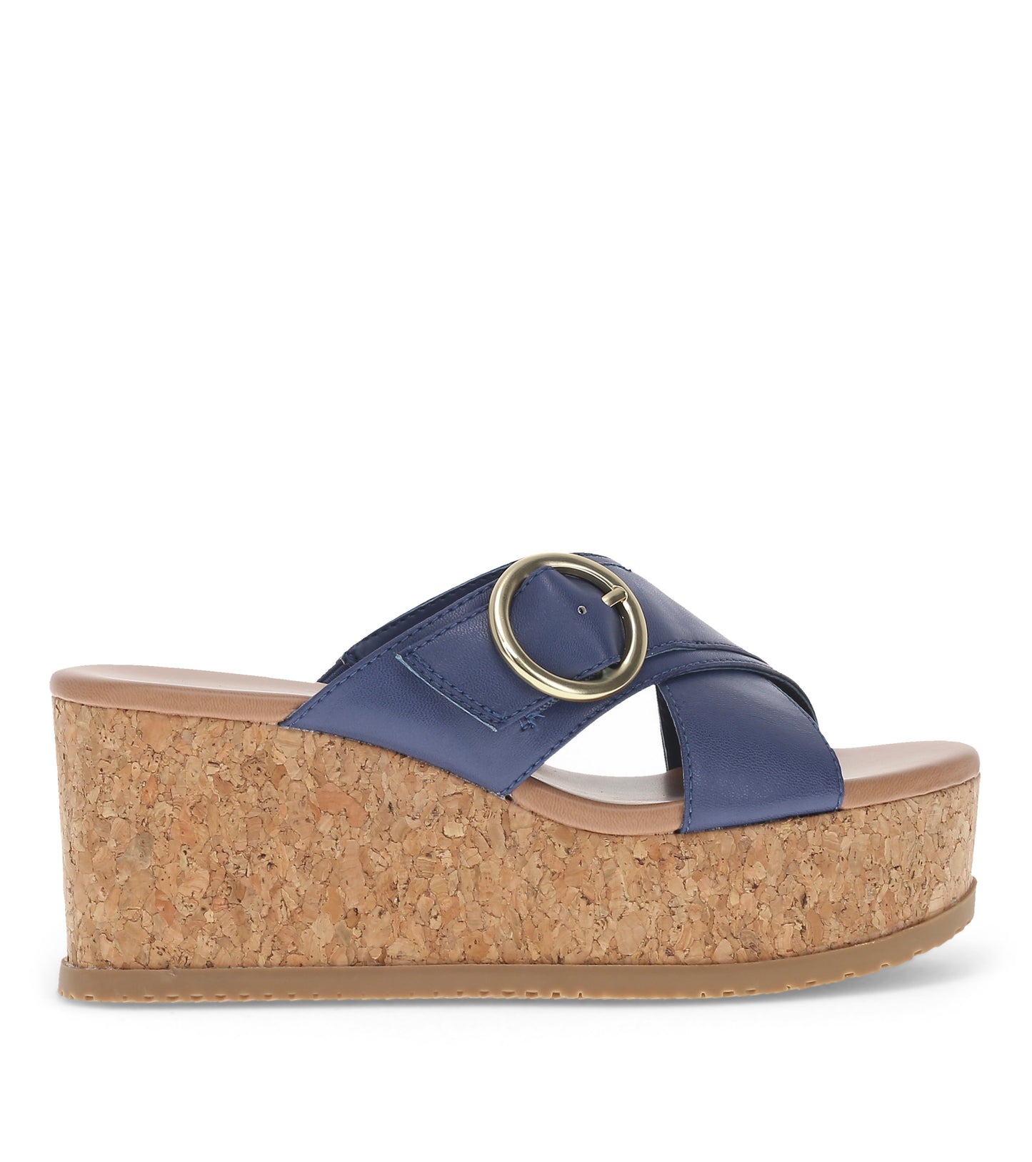 Baretraps Sydney Wedge Sandal Navy