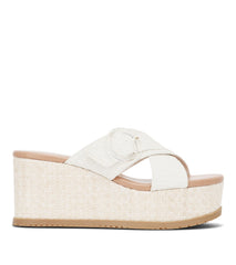 Baretraps Sydney Wedge Sandal Cream