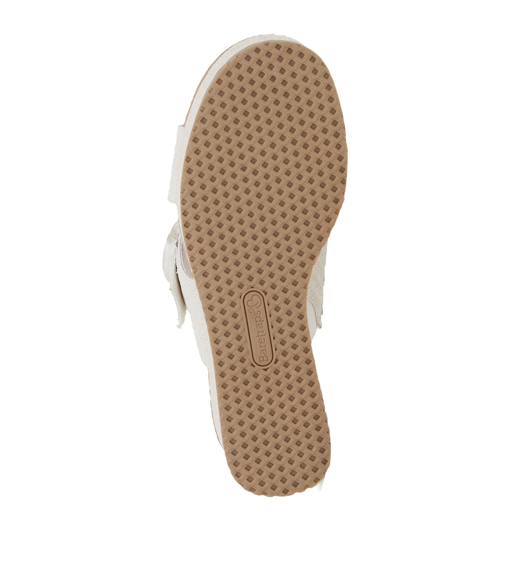 Baretraps Sydney Wedge Sandal Cream