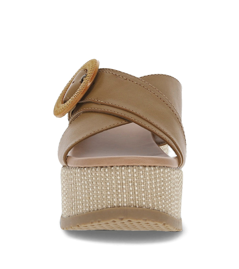 Baretraps Sydney Wedge Sandal Caramel
