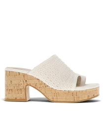 Baretraps Maia Block Heel Sandal Natural