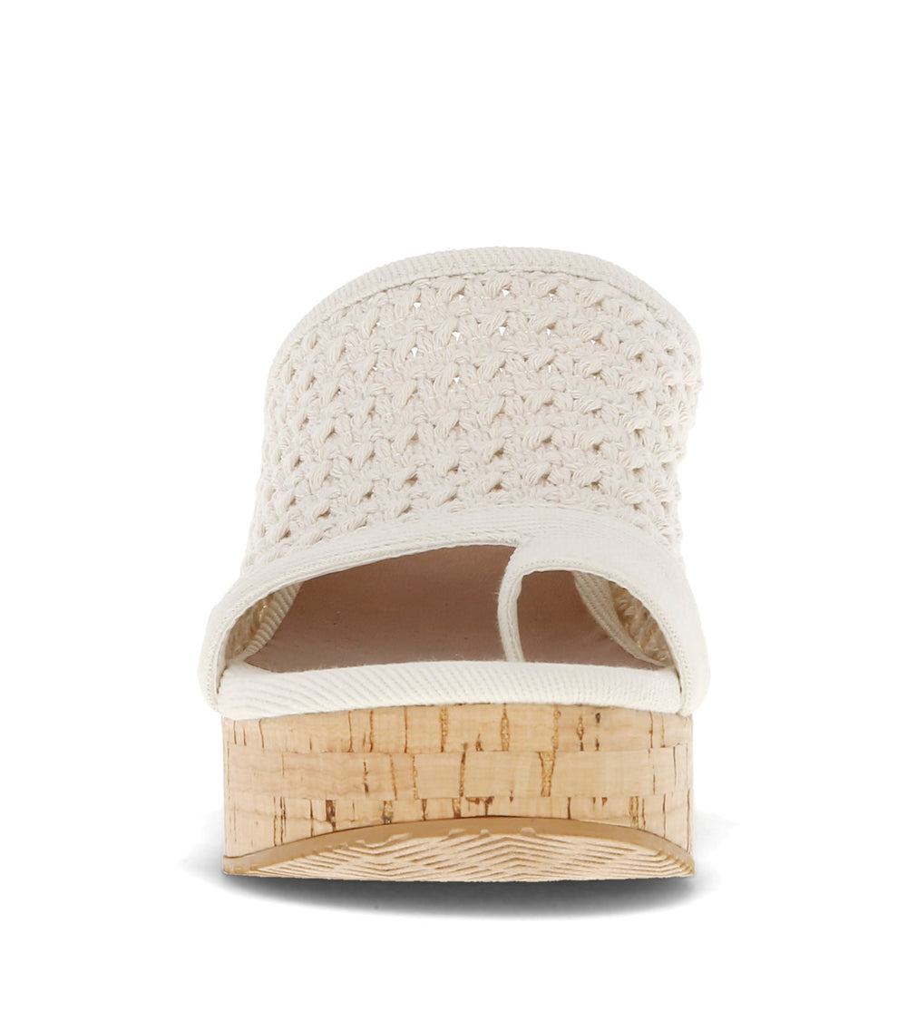 Baretraps Maia Block Heel Sandal Natural