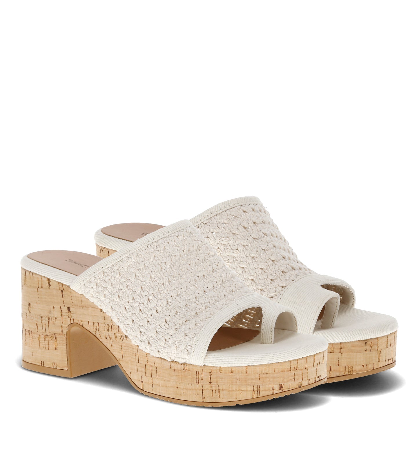 Baretraps Maia Block Heel Sandal Natural