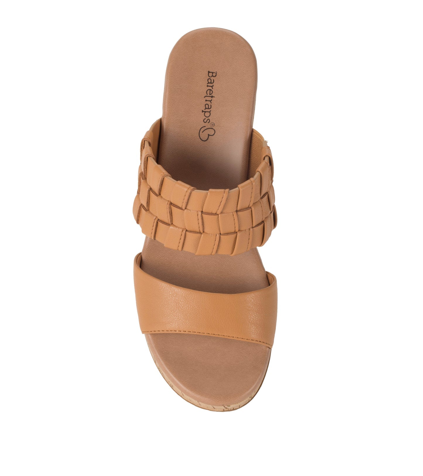 Baretraps Mavis Block Heel Slide Sandal Dune