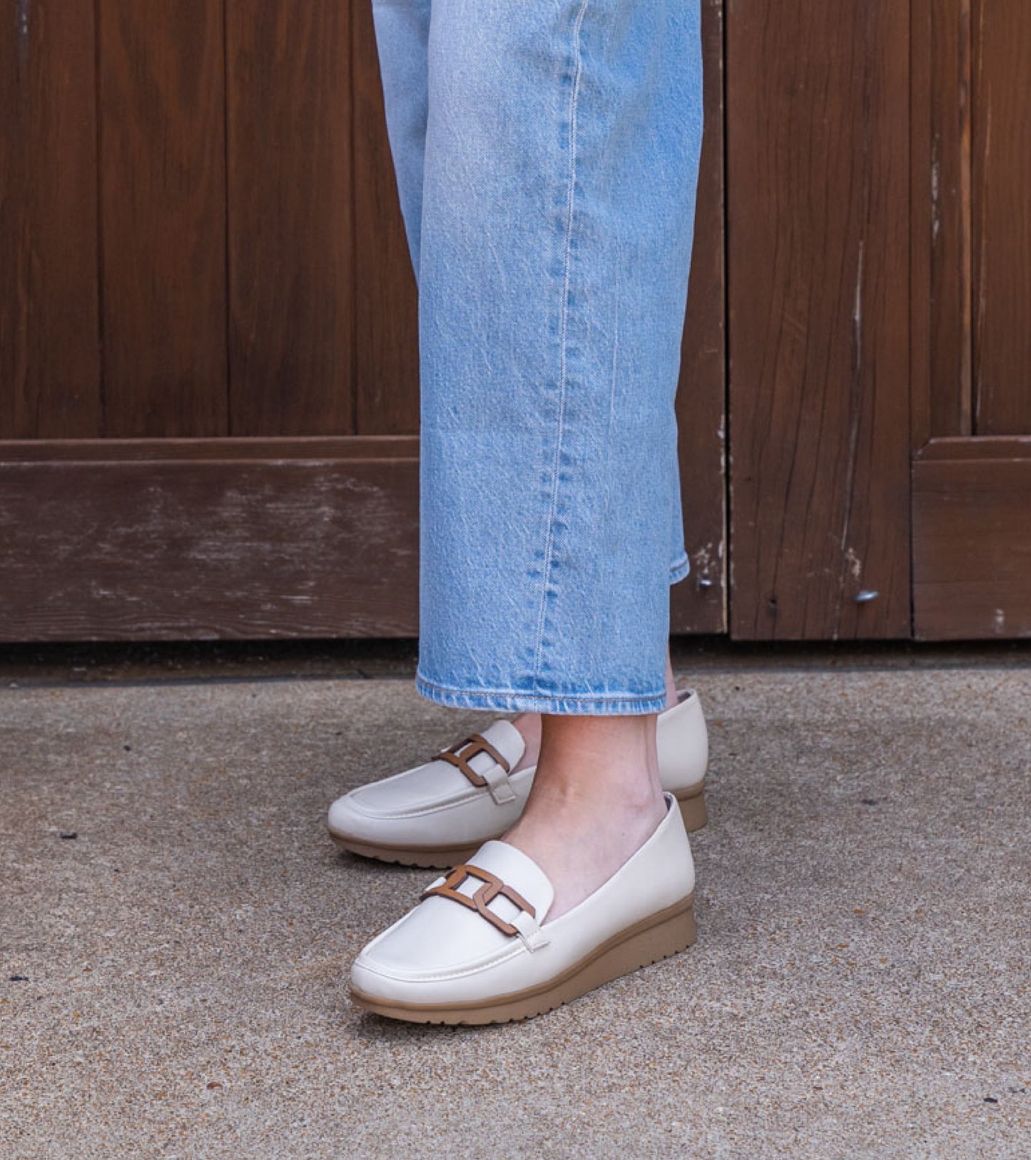 Baretraps Addison Slip On Loafer Milkyway