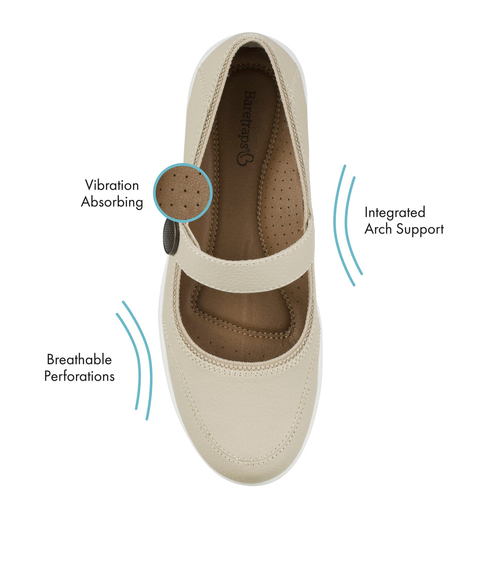Baretraps Joesie Mary Jane Flat Sand