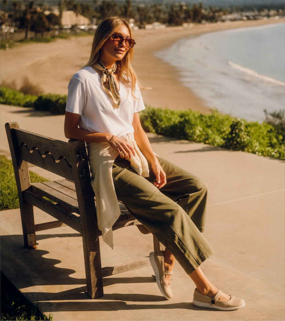 Baretraps Joesie Mary Jane Flat Sand