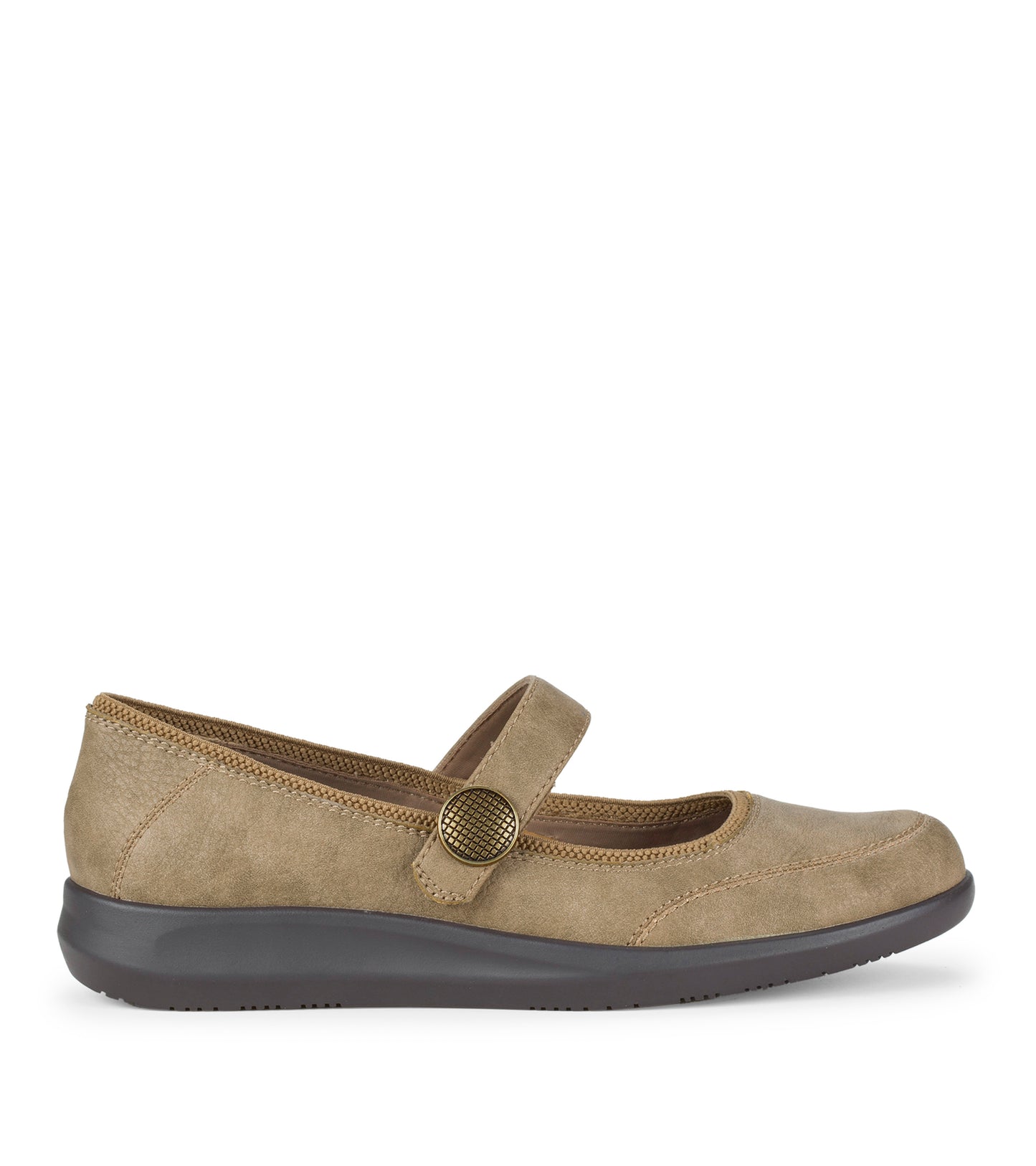 Baretraps Joesie Mary Jane Flat Light Mushroom