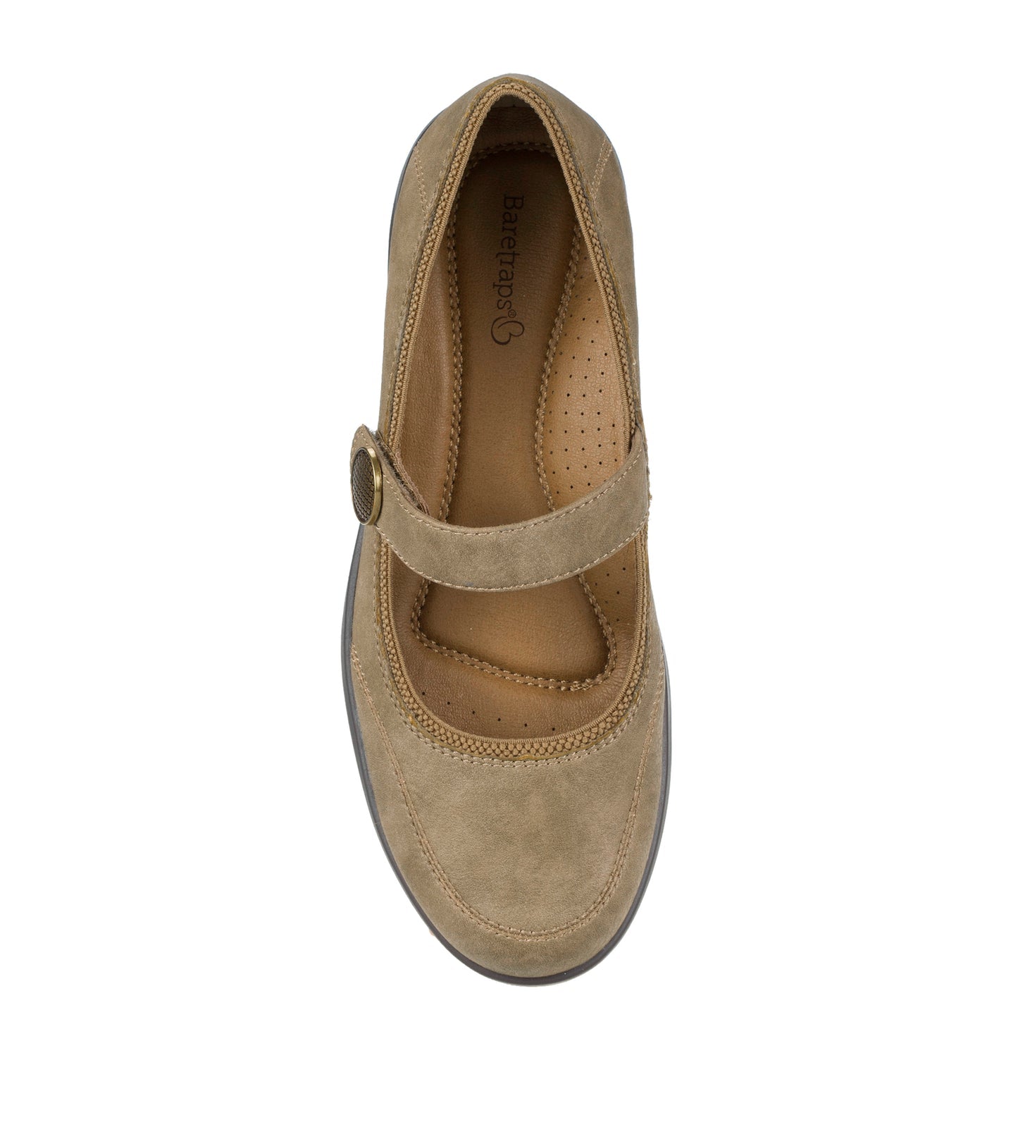 Baretraps Joesie Mary Jane Flat Light Mushroom