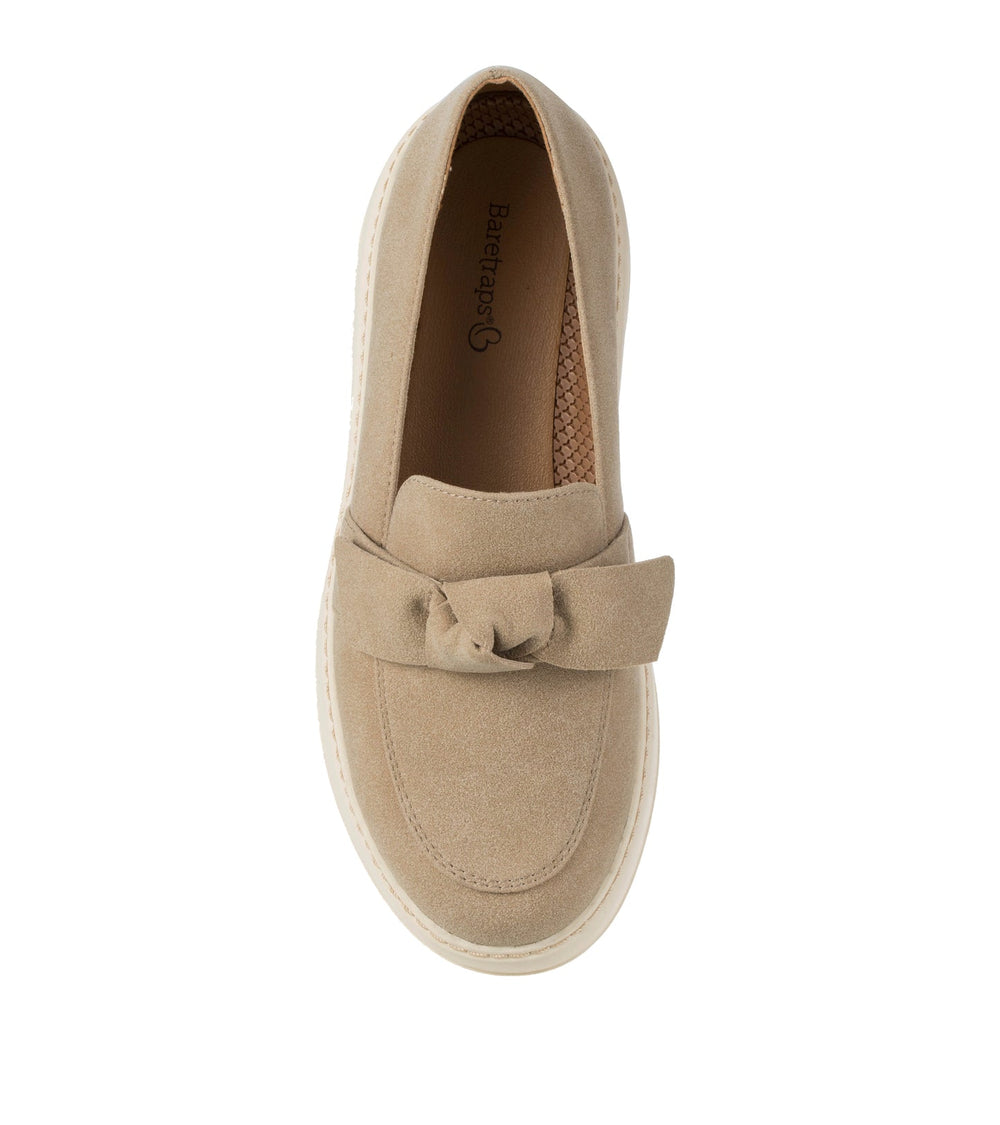 Baretraps Ferdana Moc Toe Slip On Taupe
