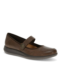 Baretraps Joesie Mary Jane Flat Dark Brown