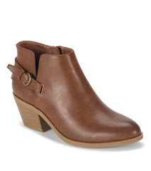 Baretraps Shannen Block Heel Bootie Walnut
