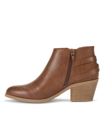 Baretraps Shannen Block Heel Bootie Walnut