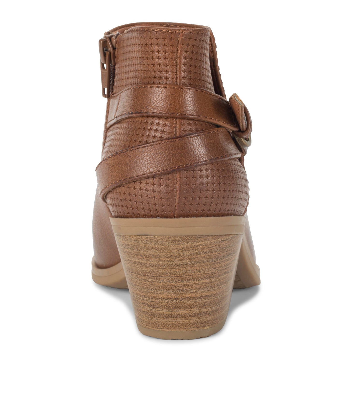 Baretraps Shannen Block Heel Bootie Walnut