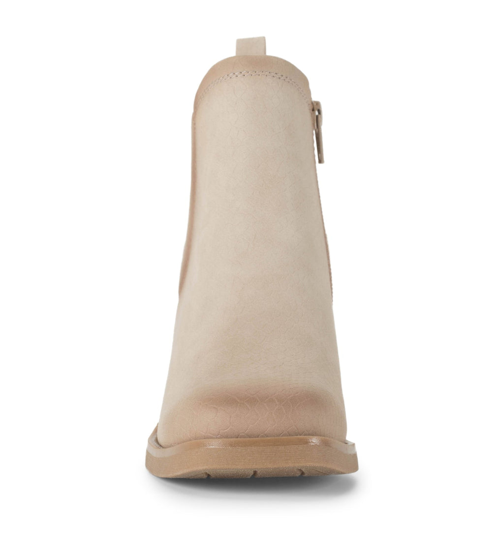 Baretraps Maria Block Heel Bootie Oatmeal