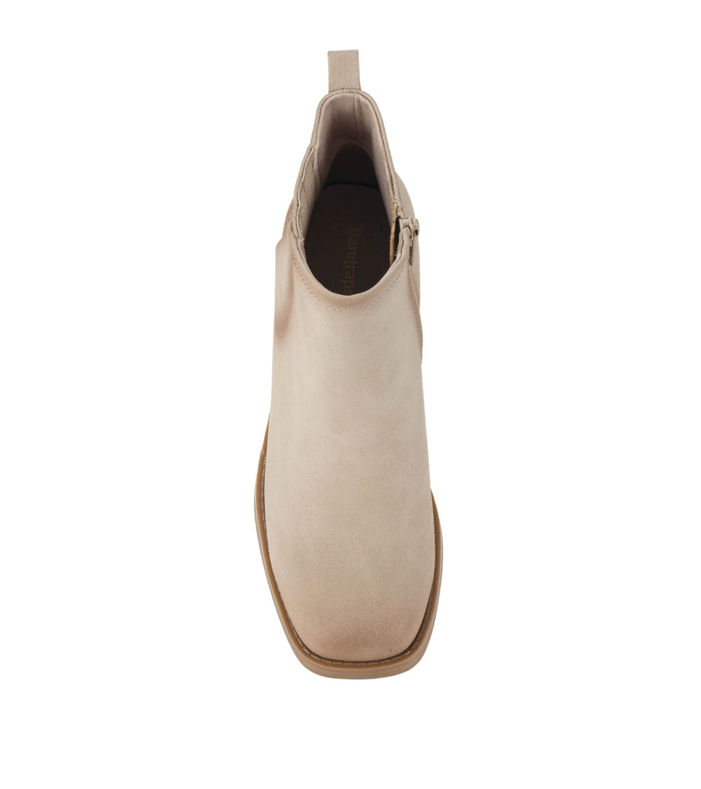 Baretraps Maria Block Heel Bootie Oatmeal