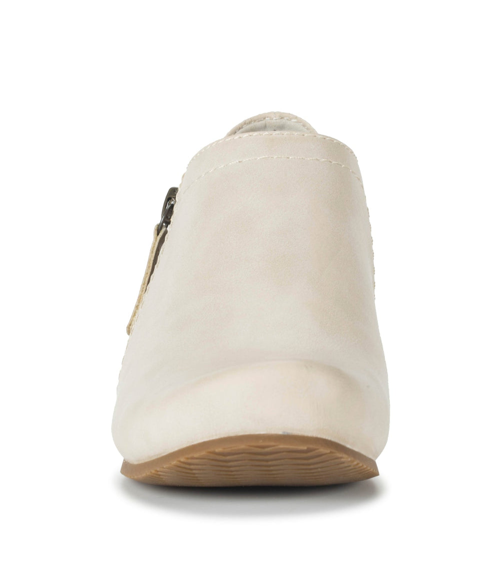 Baretraps Louise Wedge Ankle Bootie Milkyway