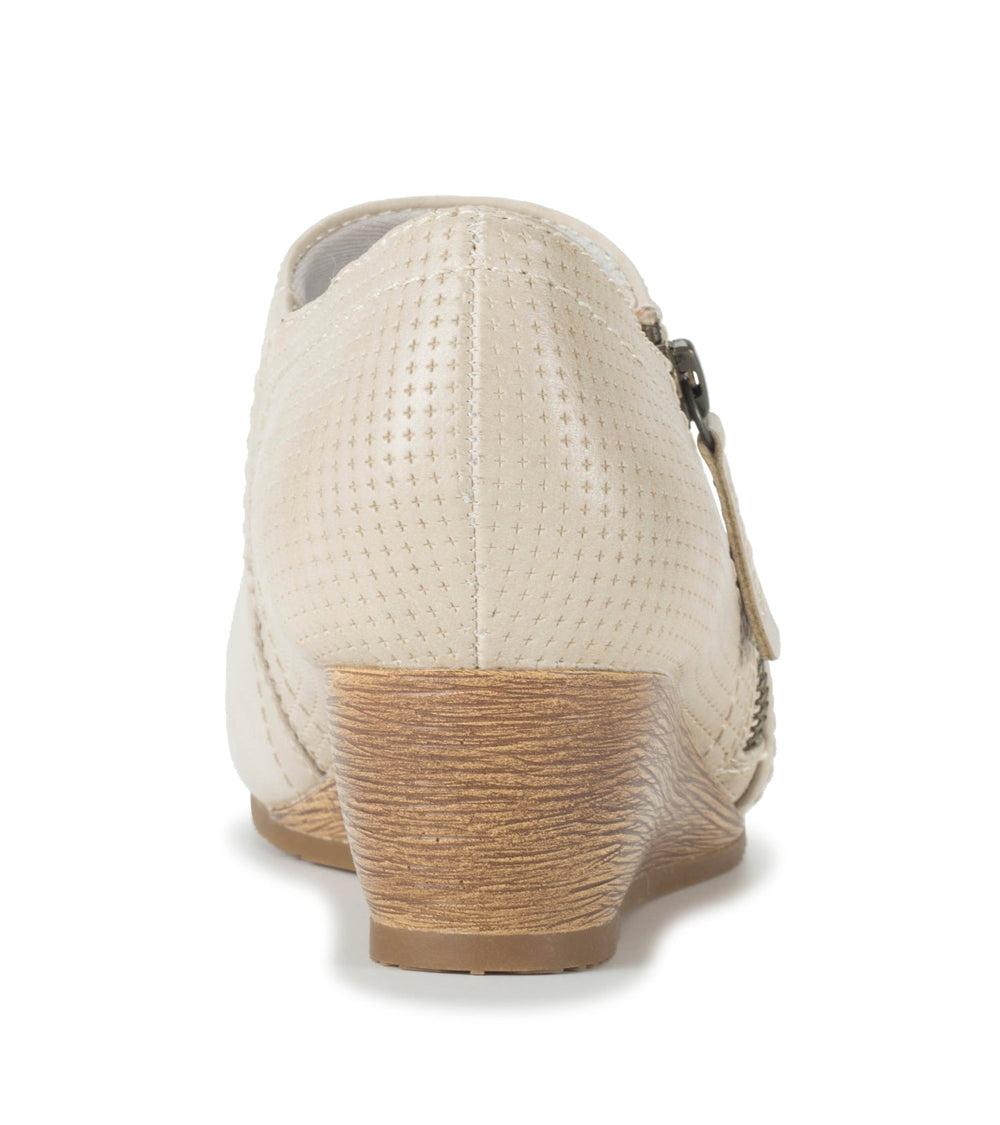 Baretraps Louise Wedge Ankle Bootie Milkyway