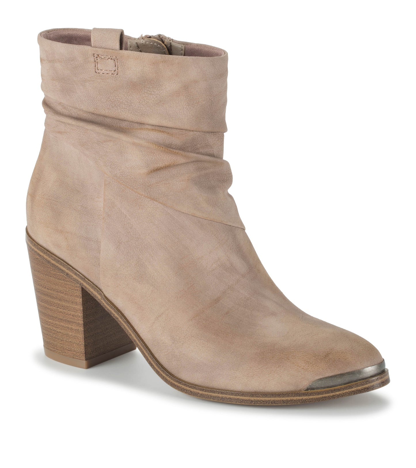 Baretraps Katherine Block Heel Bootie Light Mushroom