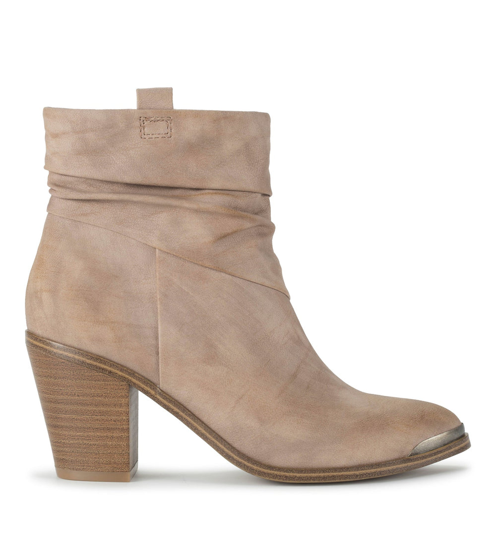 Baretraps Katherine Block Heel Bootie Light Mushroom