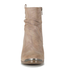 Baretraps Katherine Block Heel Bootie Light Mushroom