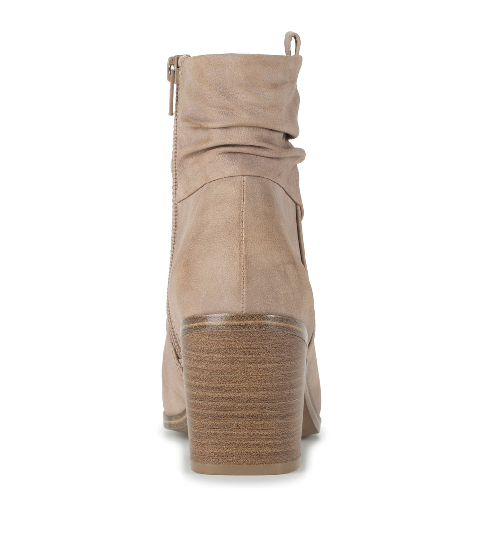Baretraps Katherine Block Heel Bootie Light Mushroom