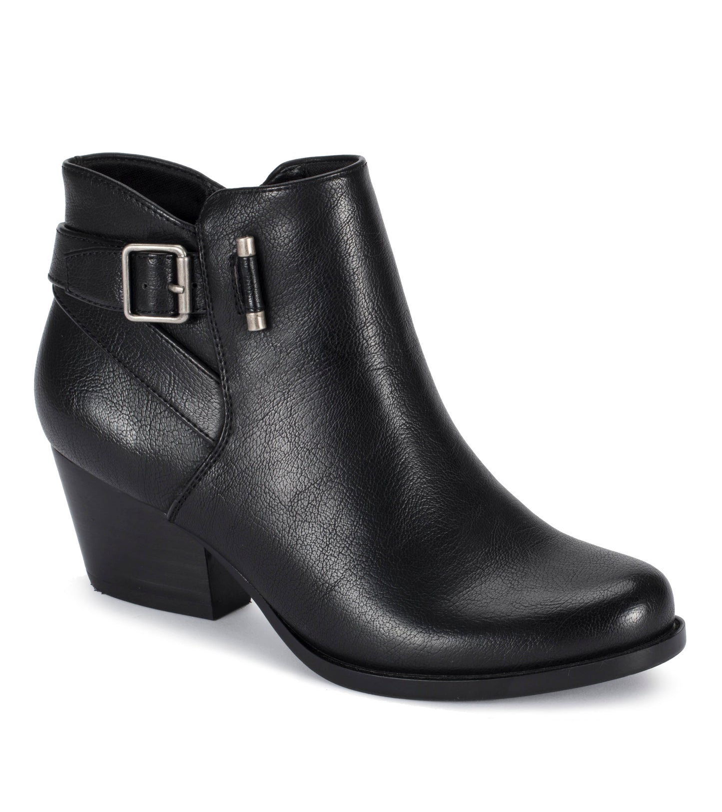 Baretraps Reggie Block Heel Bootie Black