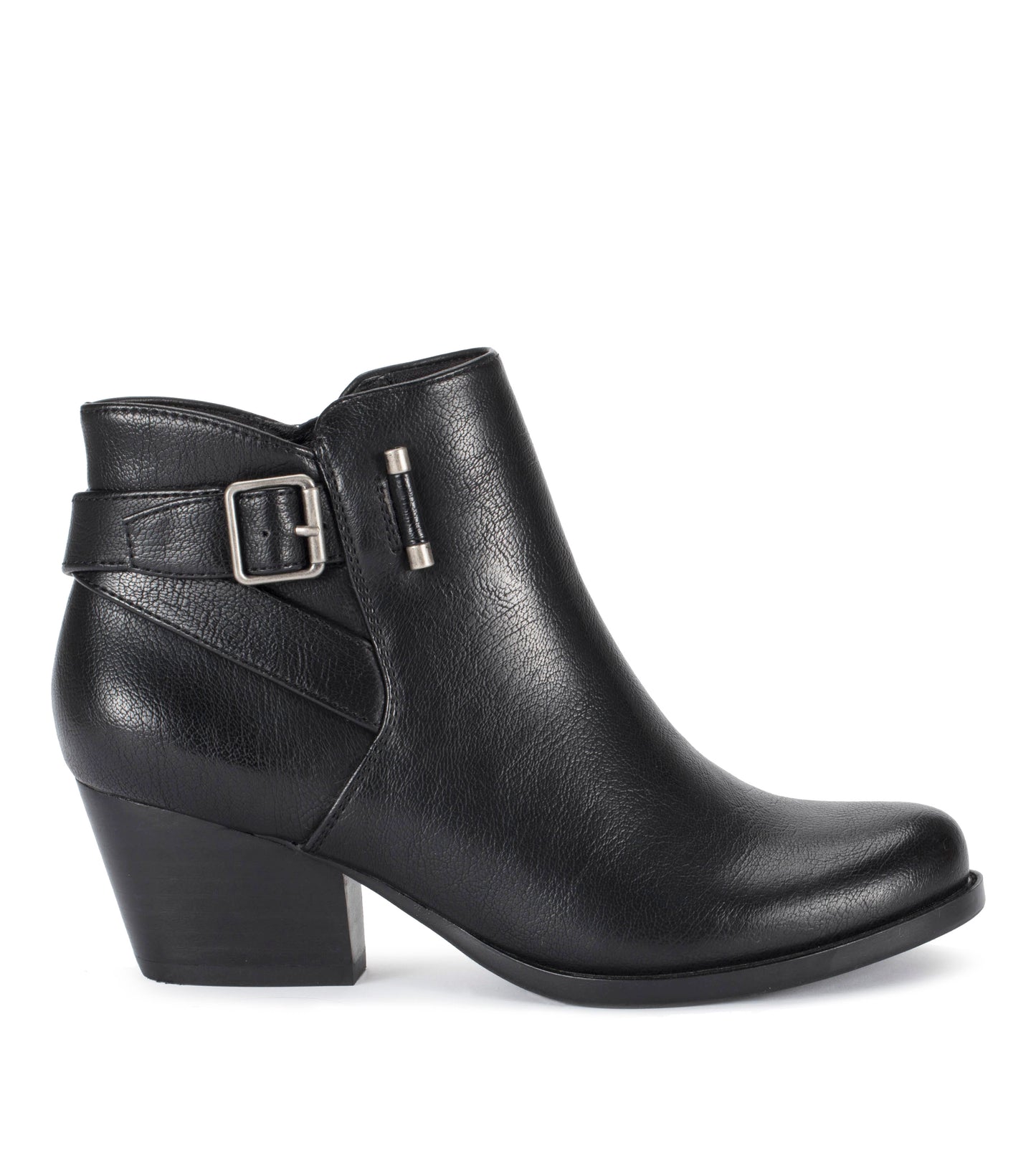 Baretraps Reggie Block Heel Bootie Black