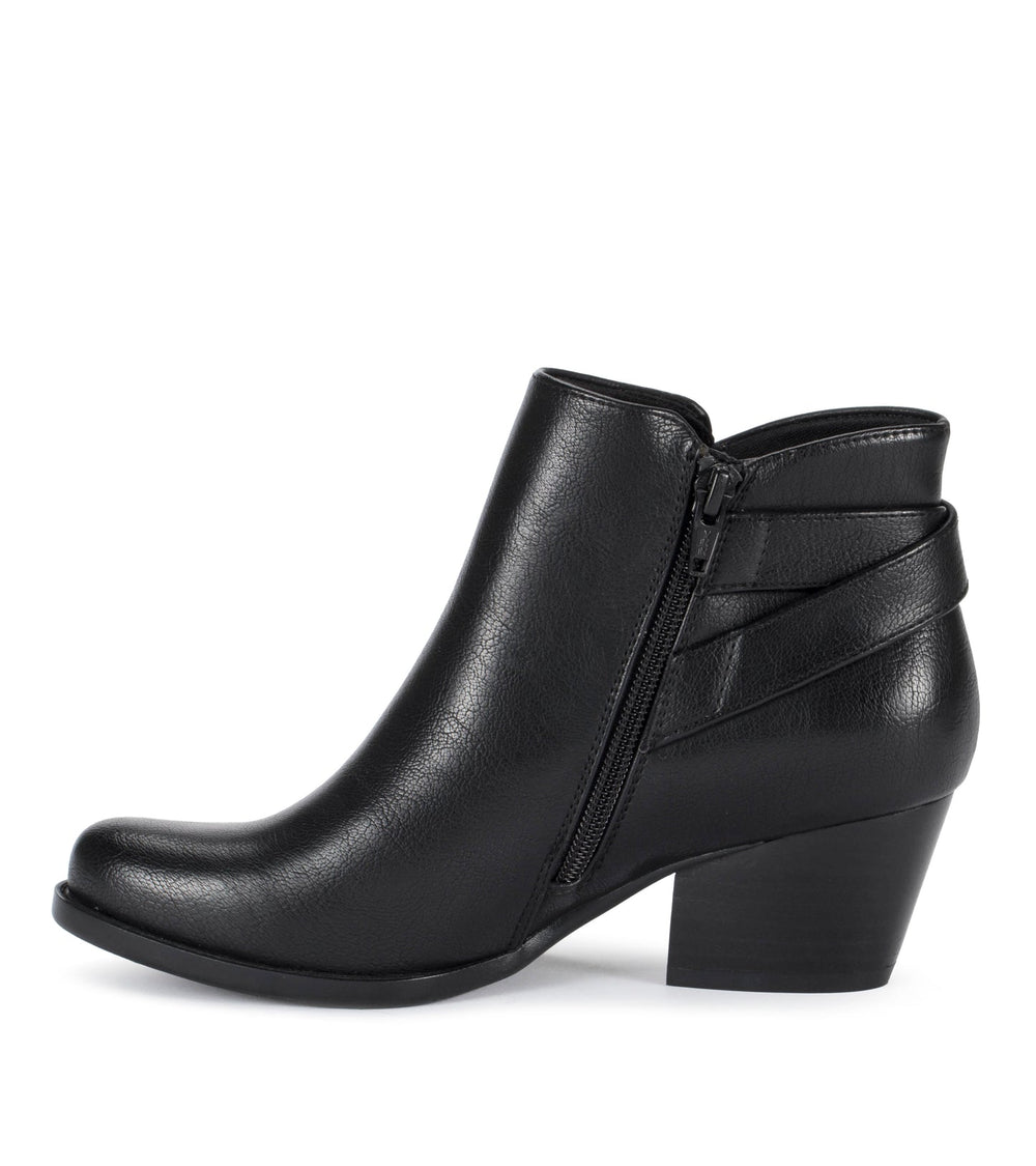 Baretraps Reggie Block Heel Bootie Black