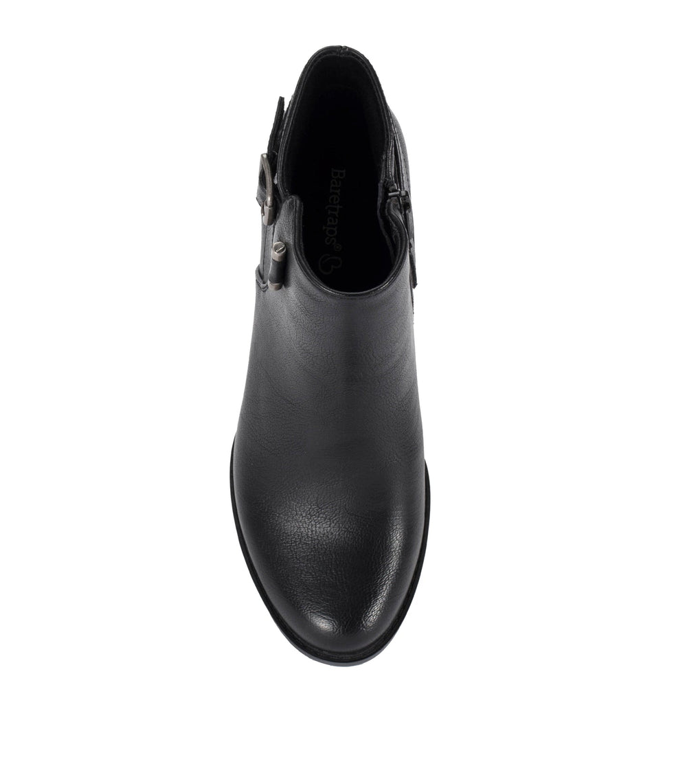 Baretraps Reggie Block Heel Bootie Black