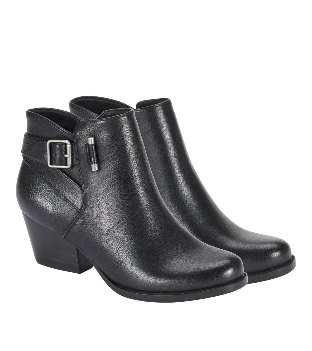 Baretraps Reggie Block Heel Bootie Black