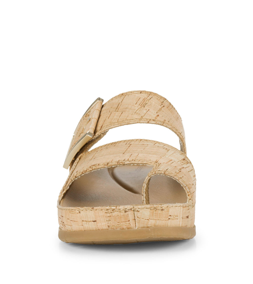 Baretraps Welda Slide Sandal Natural