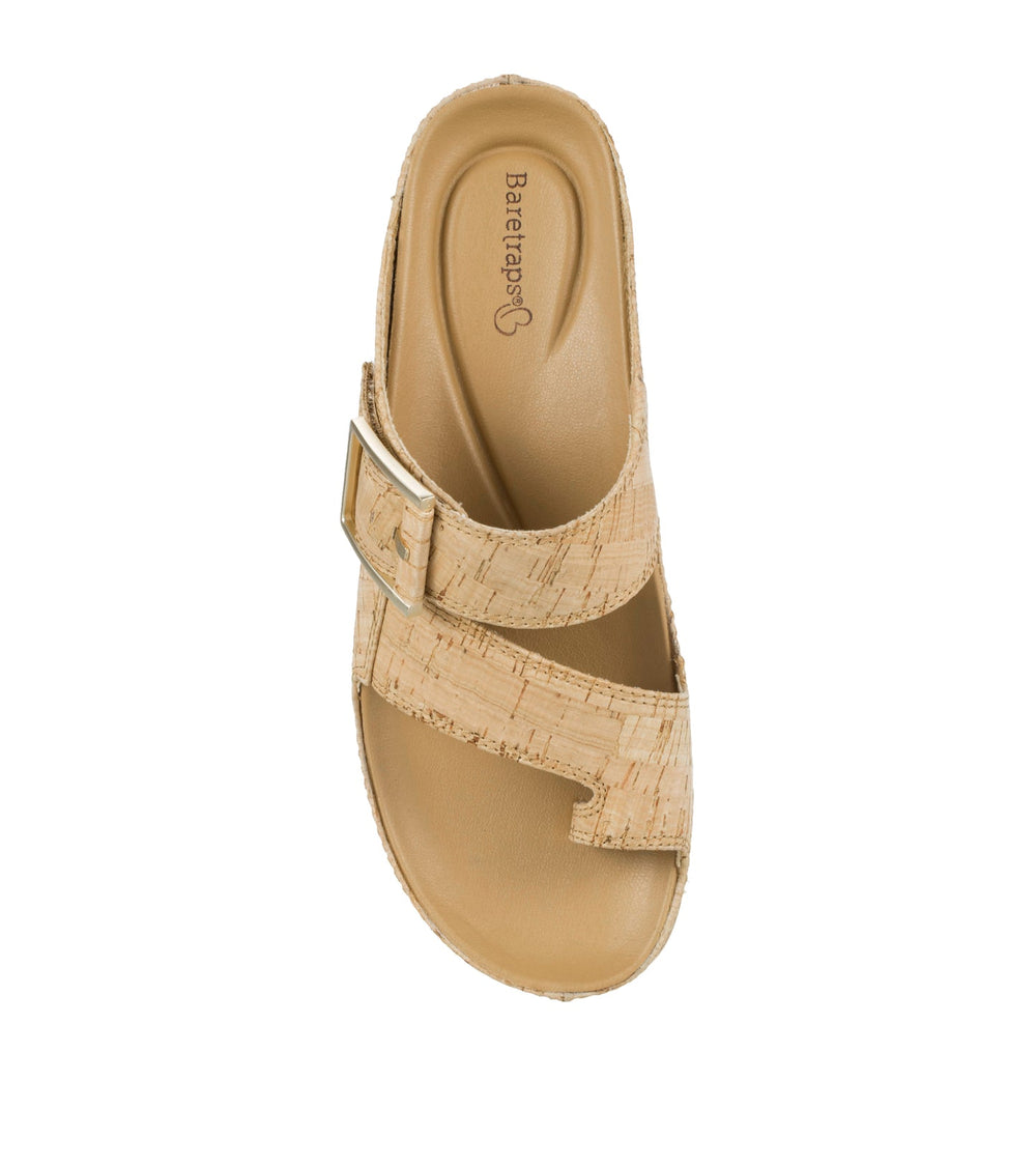 Baretraps Welda Slide Sandal Natural