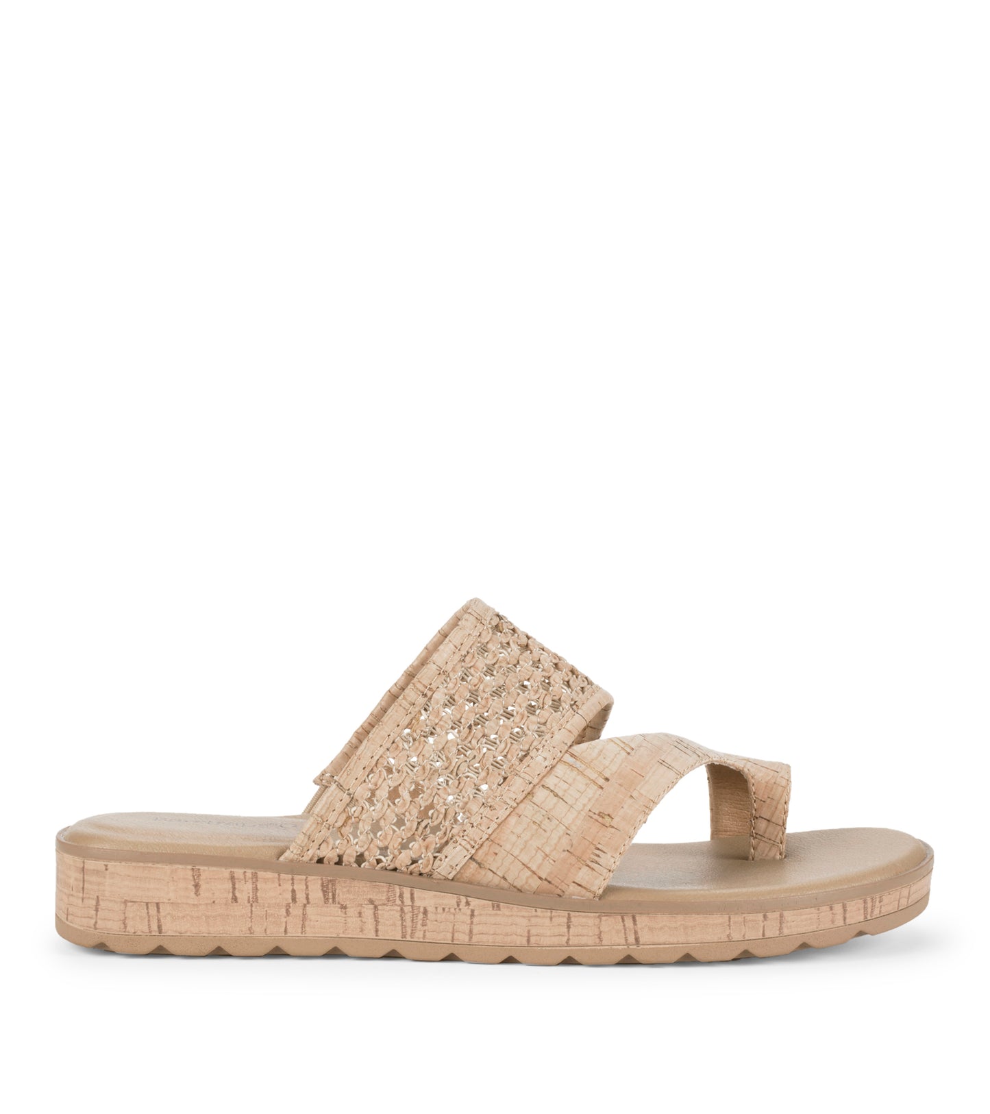Baretraps Gibby Slide Sandal Natural