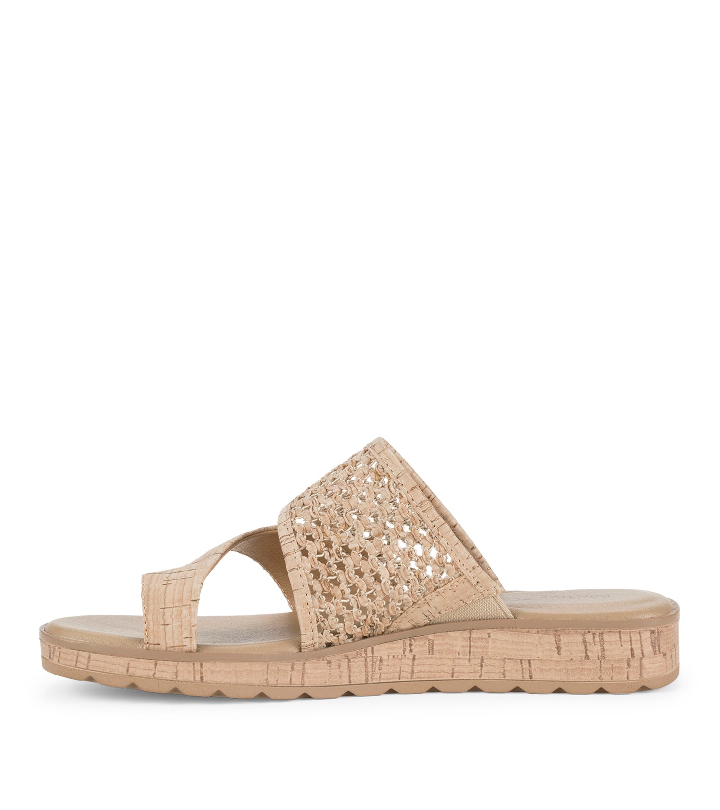 Baretraps Gibby Slide Sandal Natural