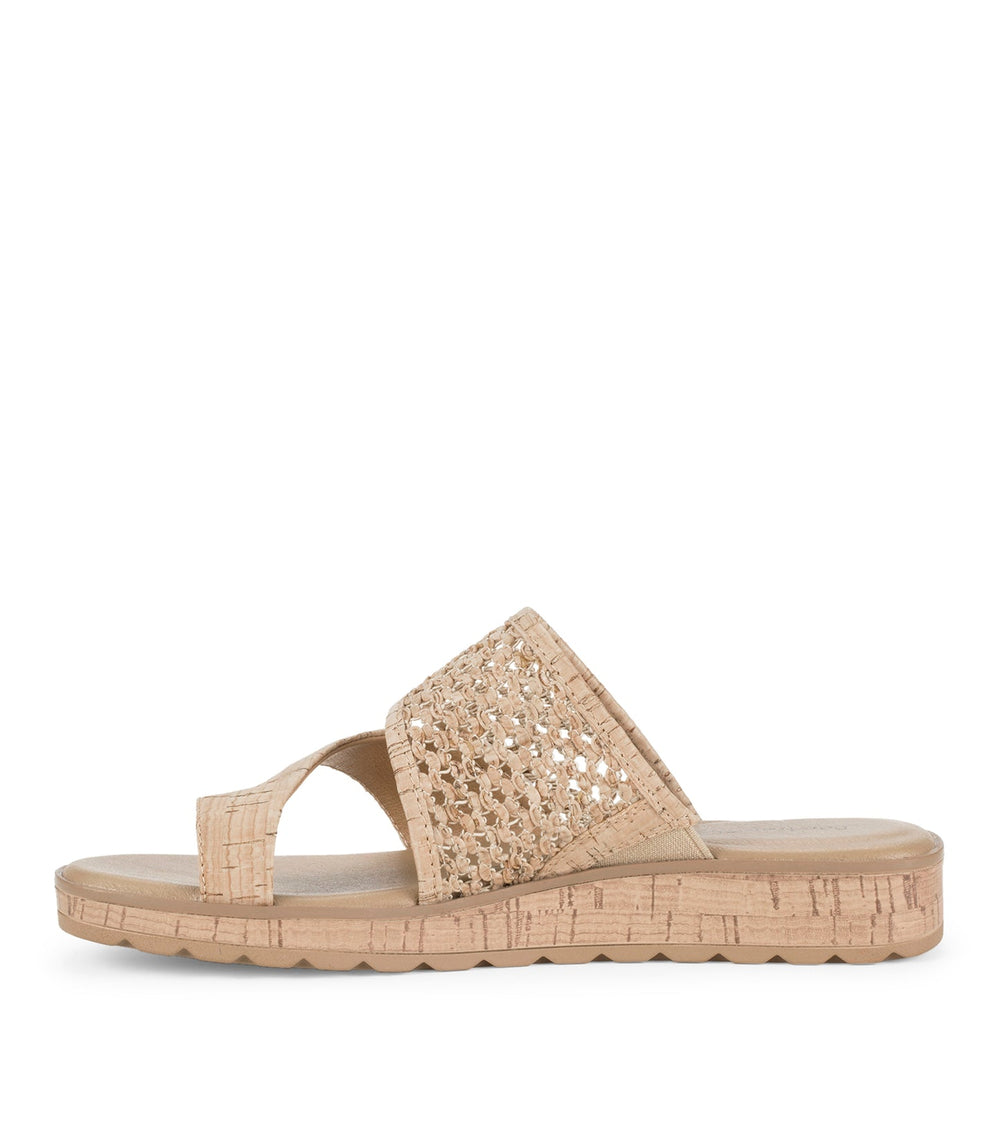 Baretraps Gibby Slide Sandal Natural