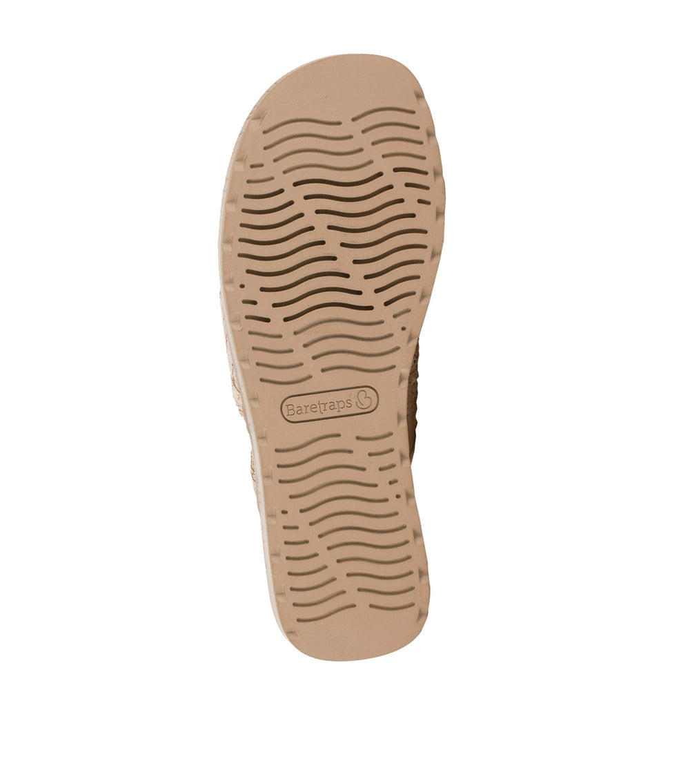 Baretraps Gibby Slide Sandal Natural