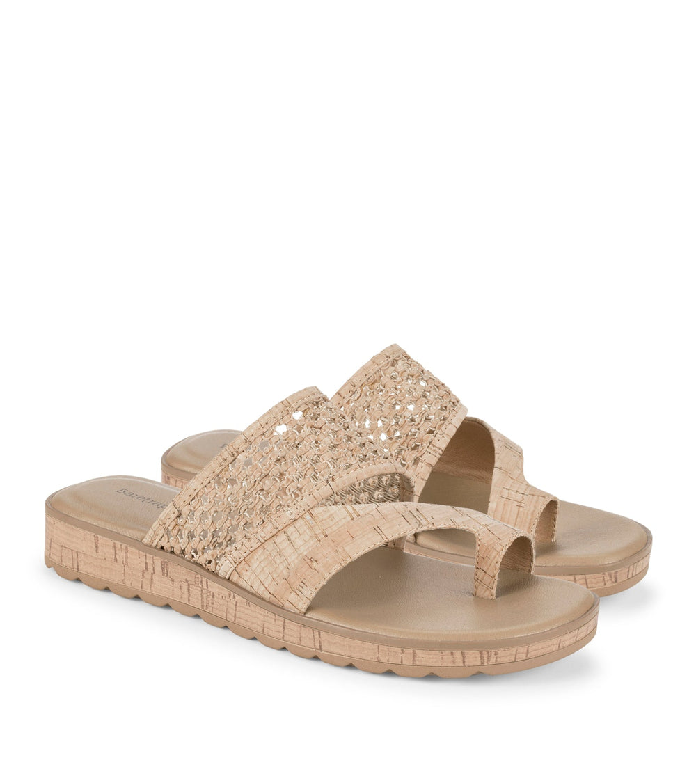 Baretraps Gibby Slide Sandal Natural
