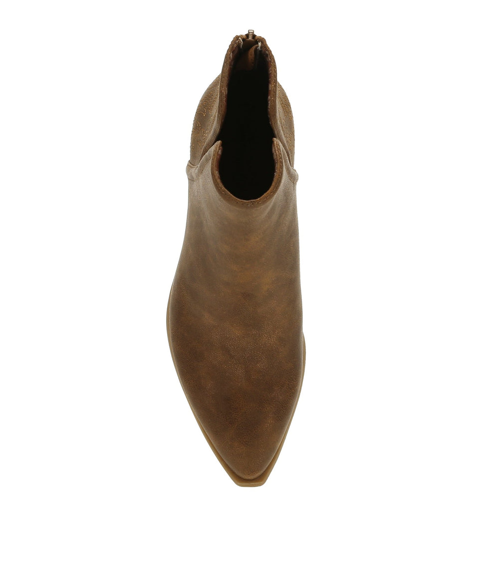Baretraps Yara Block Heel Bootie Bronze