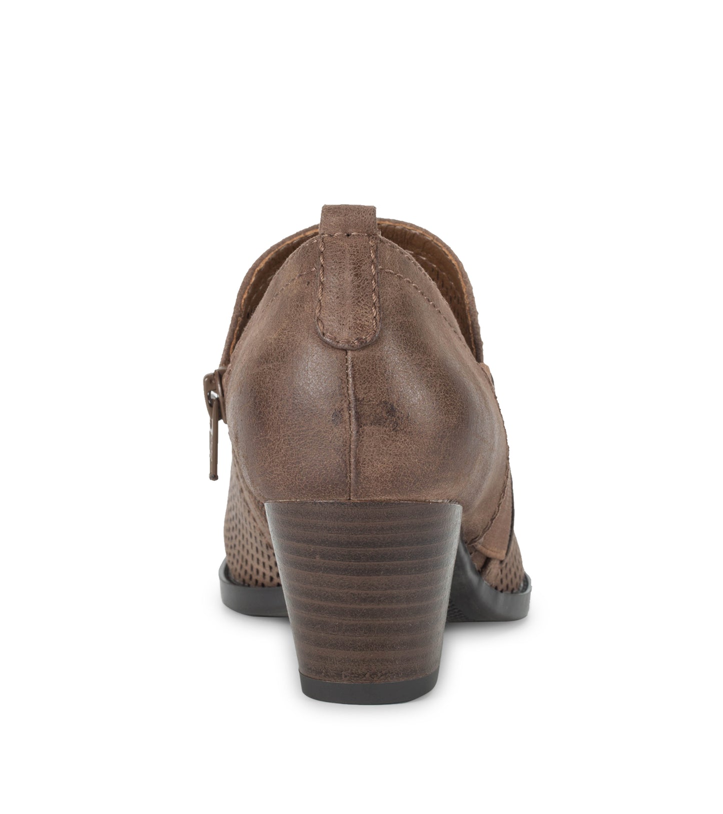 Baretraps Ridgely Block Heel Bootie Dark Taupe