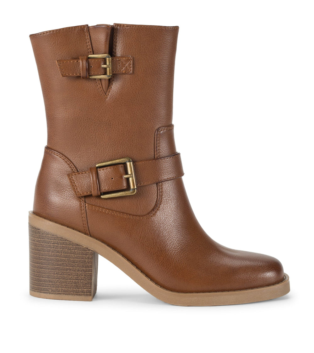 Baretraps Mayla Mid Calf Boot Walnut