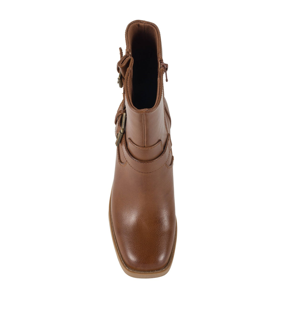 Baretraps Mayla Mid Calf Boot Walnut